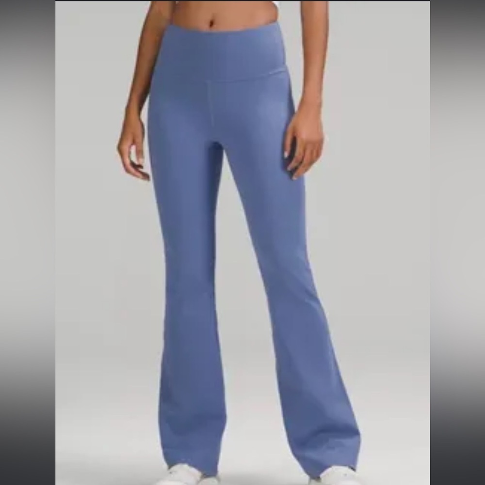 lululemon athletica Boot Cut Flare Pants in Periwinkle Blue